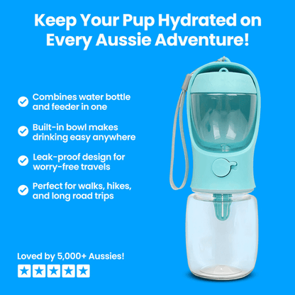 TailMate™ 2 in 1 Portable Water Bottle Feeder