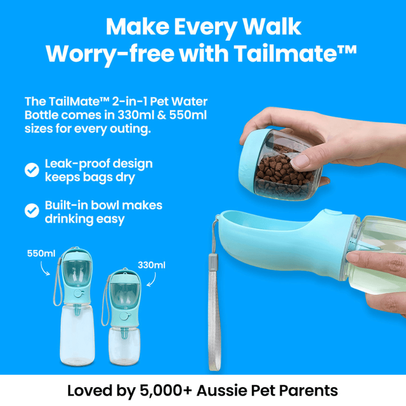 TailMate™ 2 in 1 Portable Water Bottle Feeder